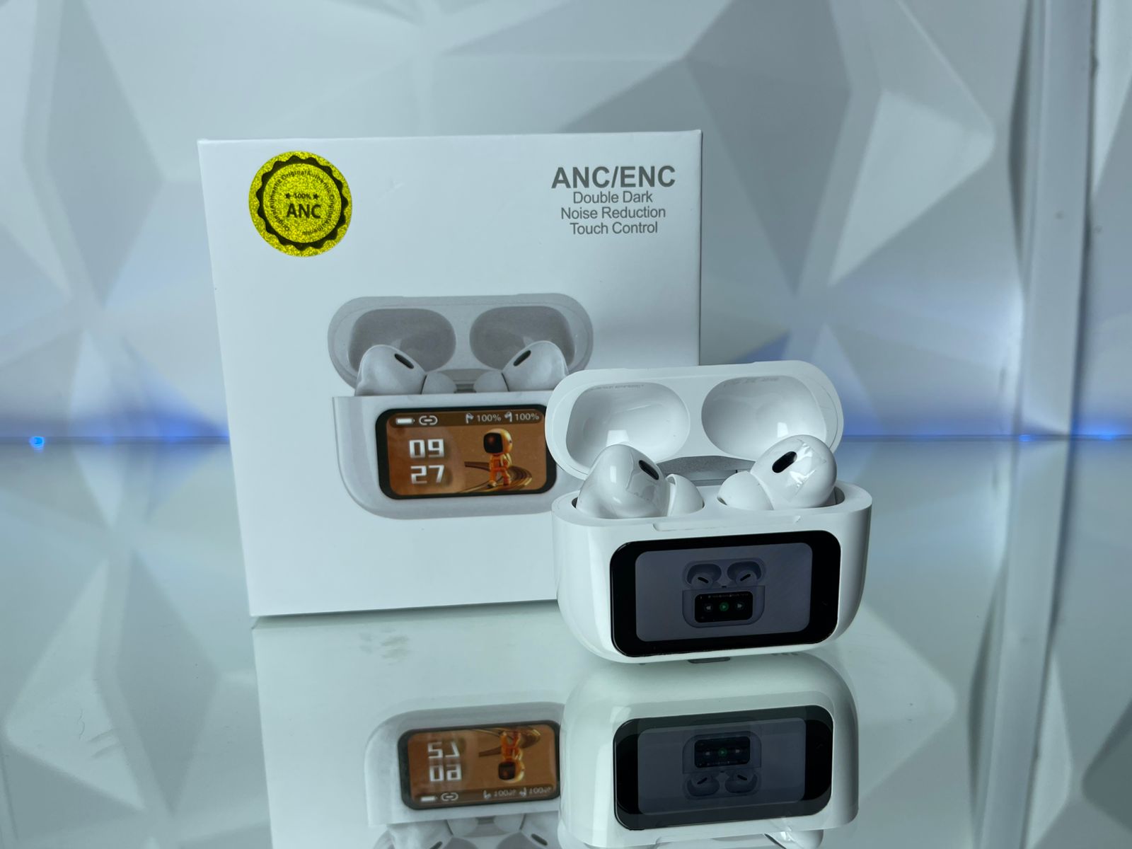 AUDIFONOS CON PANTALLA A9 PRO AIRPODS